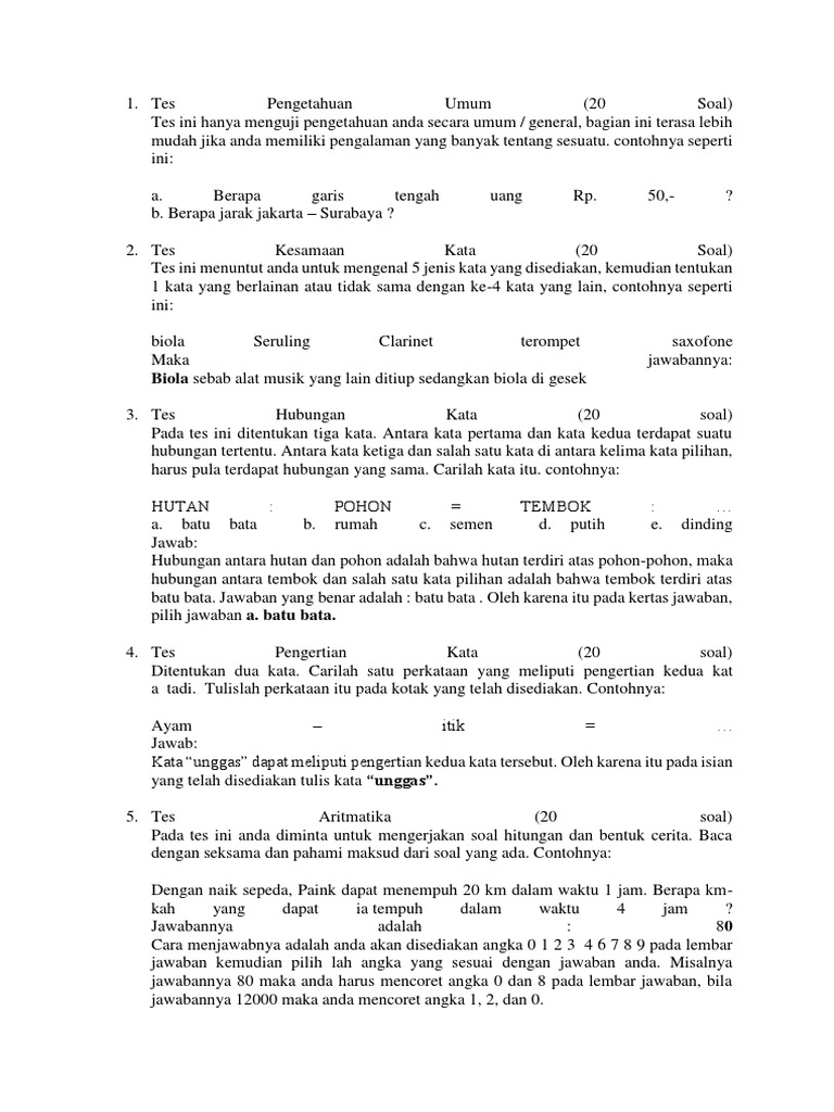 Tes Pengetahuan Umum.docx