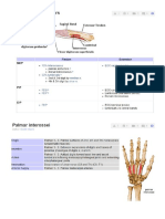 Motion of Fingers