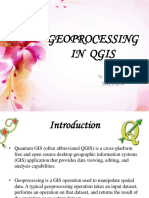 Geoprocessing in QGIS