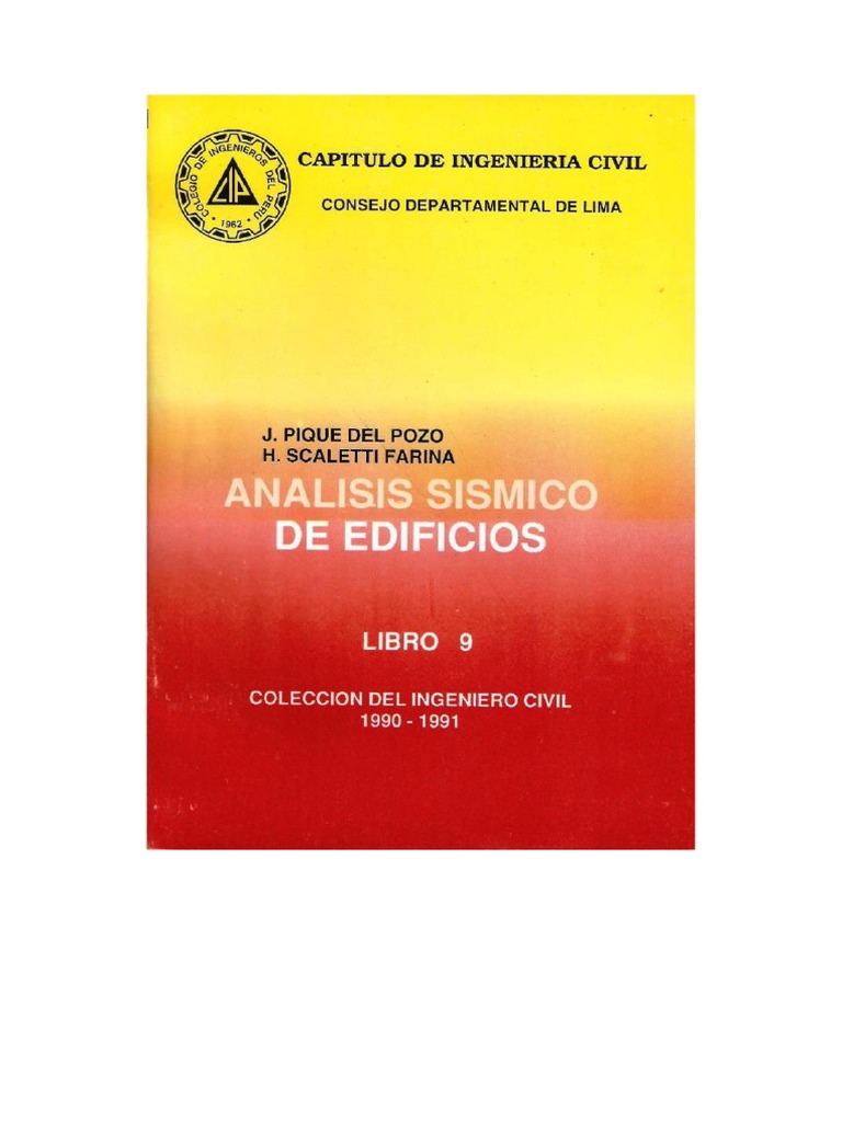 Analisis Sismico De Edificios Pdf