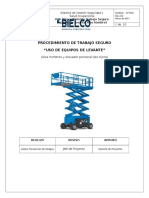 Pts - 006 - Equipos de Levante Alza Hombre