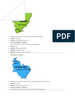 Provincias y municipios de Cochabamba