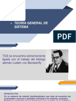 Teoria General de Sistema