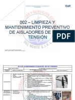 Ast D-MT 006 Mantenimiento de Aisladores Tipo Pin y Suspension