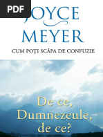 ROMANIAN Why God Why Joyce Meyer de Ce Dumnezeule de Ce