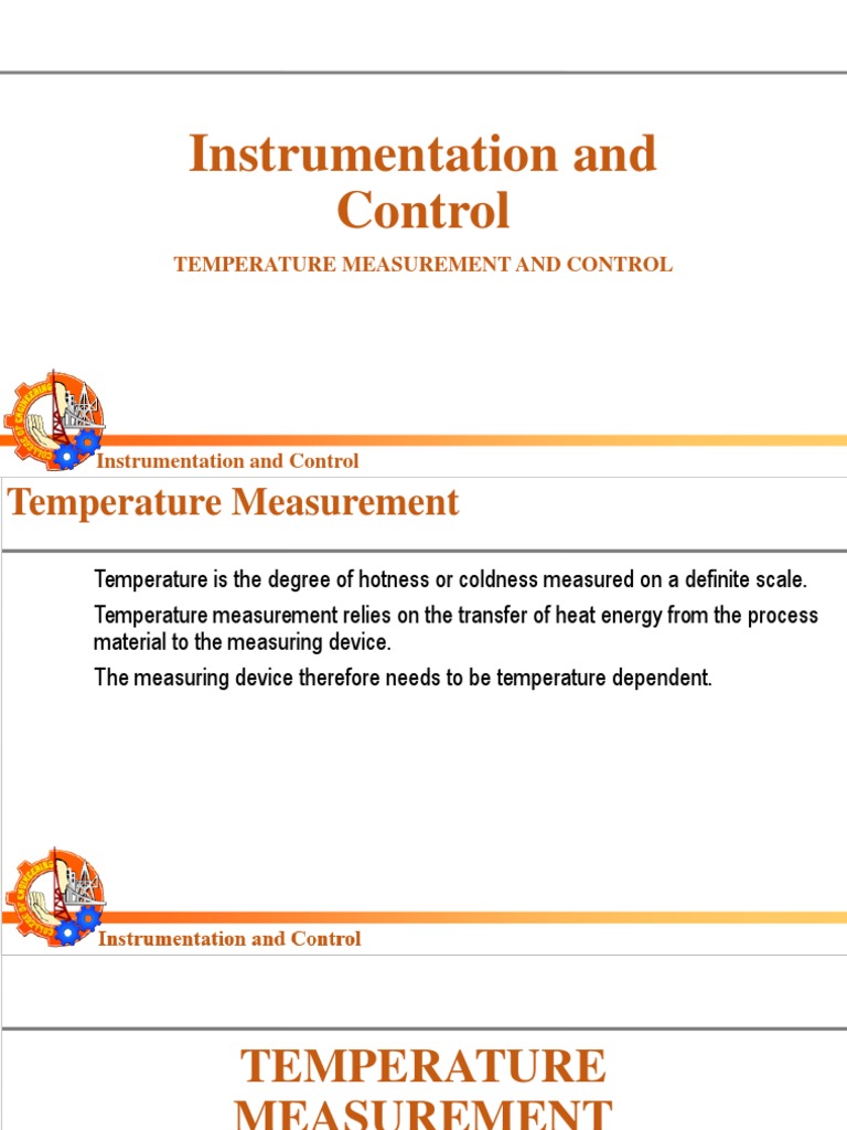 Temperature Measurement Methods for Class 6 | PDF | Thermometer ...