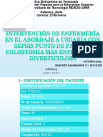 Dolor abdominal y fiebre: Estudio de caso de paciente con diagnóstico de sepsis y enfermedad diverticulosa