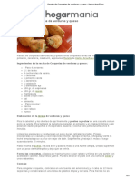 Receta de Croquetas Con Queso