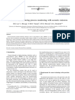 Precision Manufacturing Process Monitoring With Acoustic Emission