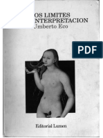 Los Limites de La Interpretacion Umberto Eco PDF