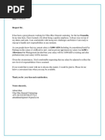 Rejoining Letter Format | PDF