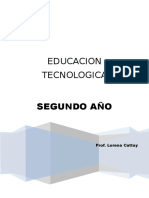 Cuadernillo Educacion Tecnologica 2 Ano