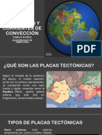 Placas Tectónicas y Corrientes de Convección