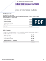 Costs - International Student and Scholar Services - UWSP