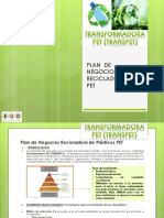 Plan de Negocios Recicladora de Pet 