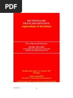 Dictionnaire Francais Espagnol PDF | PDF | Dictionnaire | Langues