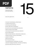 Revista Ramona 15 PDF | PDF | Internet | Conocimiento
