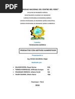 Productos Con Aditivos