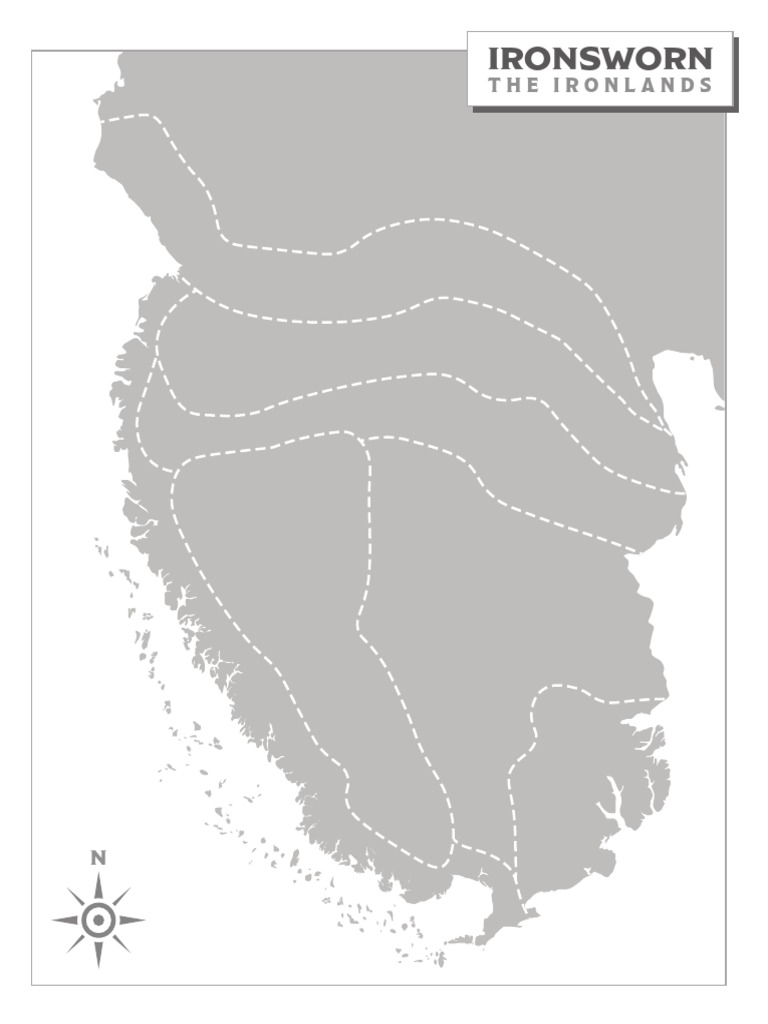 Ironsworn Blank Map | PDF