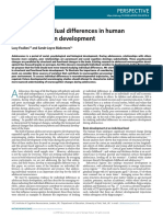 FoulkesBlakemore 2018 NN Individualdifferenceinadoelscentbraindevelopment