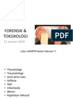 Dari keterangan yang diberikan, pasien mengalami luka berat karena terganggunya daya pikir selama lebih dari 4 minggu akibat kejadian tertembak. Oleh karena itu jawaban yang tepat adalah c. Luka berat