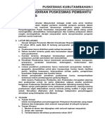 Analisis Pendirian PP & Poskesdes