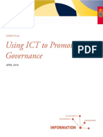 Using ICT To Promote Governance 2012