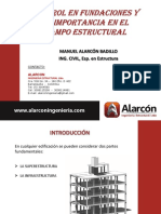 Control de Pilotaje - Ing. Manuel Alarcon Badillo