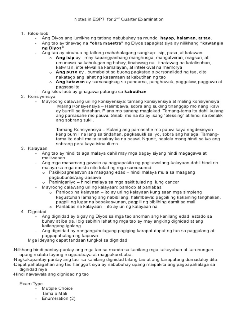 Notes Esp | PDF