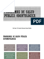 10s - Programas de Salud Publica Odontológica