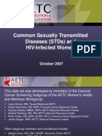 Common Sexually Transmitted Diseases (STDS) and Hiv-Infected Women