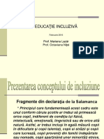 I Educația Incluziva