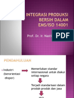 Integrasi Produksi Bersih Dalam Ems Iso 14001
