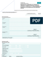 Income Tax Registration Form