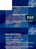 Prezentacija Zakon o Radu Za Studente EFOS Ozujak 2014