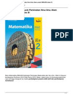 Matematika Kelompok Peminatan Ilmu-ilmu Alam SMA MA XI