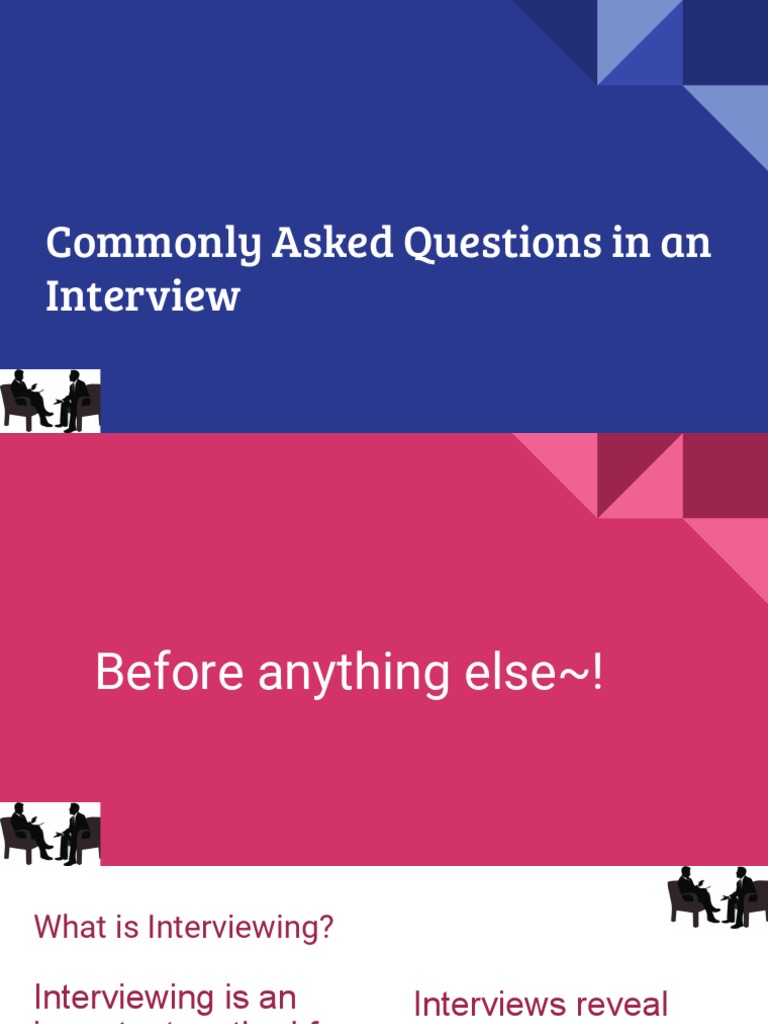 40 Common Interview Questions PDF Interview Question