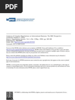 Analysis of Complex Negotiations in International Perspective