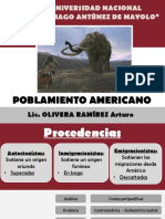 Arturo Olivera - El Poblamiento Americano 2017 II