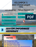 Sistem Informasi Geografi (SIG)