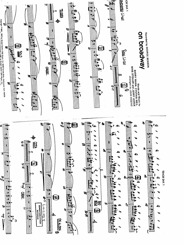 On Broadway PDF | PDF