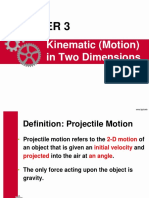 Chapter 3 - Motion in Two Dimensions