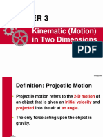 Projectile Motion Range