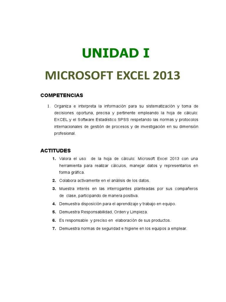 Guía Completa de Excel 2013 | PDF | Hoja de cálculo | Microsoft Excel