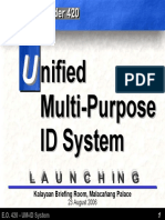 UM-ID System Launching at Malacanang (23Aug06)