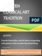 Western Arts Tradition ARTS 1