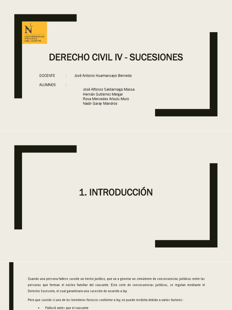 Grupo 5 | PDF | Herencia | Aspectos legales de la muerte