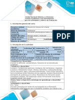 Guía de Actividades y Rúbrica de Evaluación - Tarea 3 - Elaborar Una Presentación en Powerpoint de Las 4 Biomoléculas Orgánicas