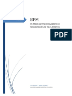 Procedimiento de Modificación de Documentos