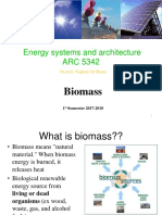 Biomass Energy Systems and Architecture